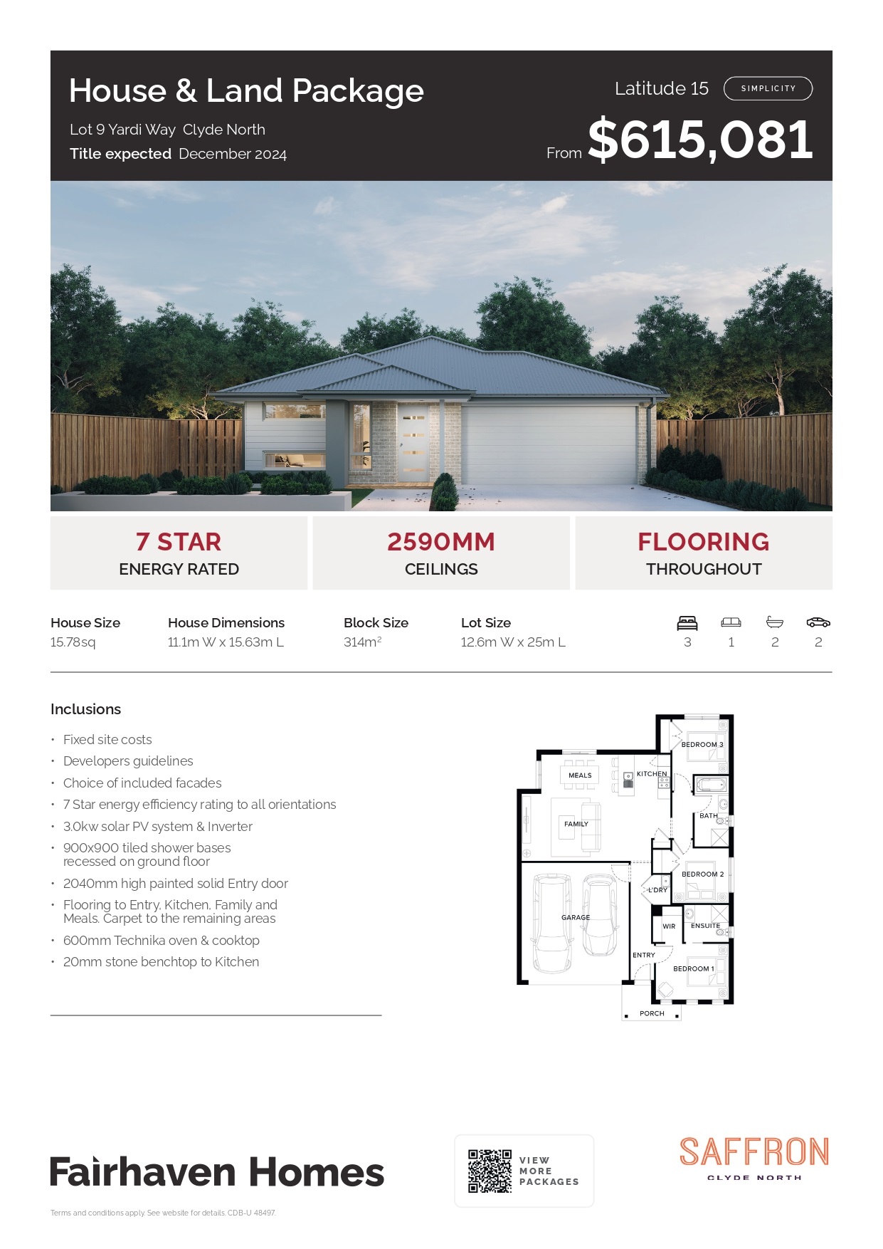 [Land for Sale] Saffron Estate, Clyde North OpenLot
